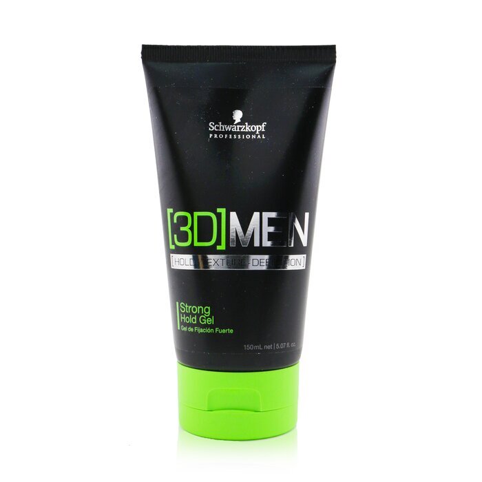 Schwarzkopf [3D] Men Strong Hold Gel 150ml/5.07oz