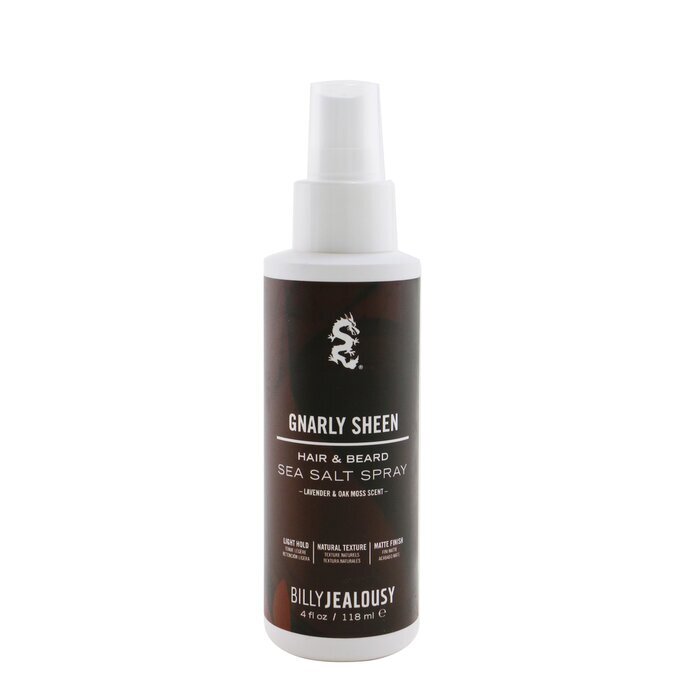 Billy Jealousy Gnarly Sheen Hair & Beard Sea Salt Spray 118ml/4oz