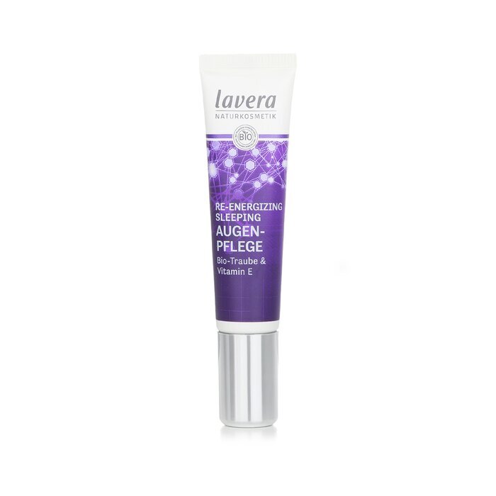 Lavera Re-Energizing Sleeping Eye Cream - With Organic Grape & Vitamin E 15ml/0.5oz