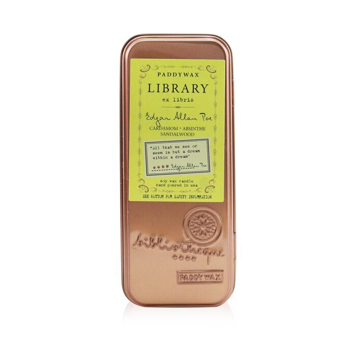 Paddywax Library Candle - Edgar Allan Poe 70g/2.5oz