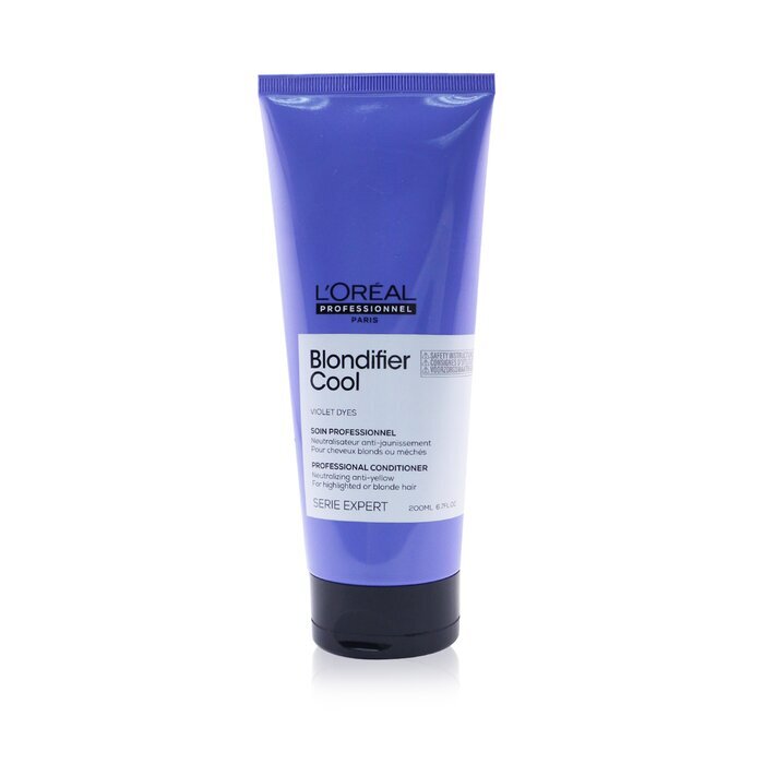 L'Oreal Professionnel Serie Expert - Blondifier Cool Violet Dyes Conditioner  (For Highlighted or Blonde Hair) 200ml/6.7oz