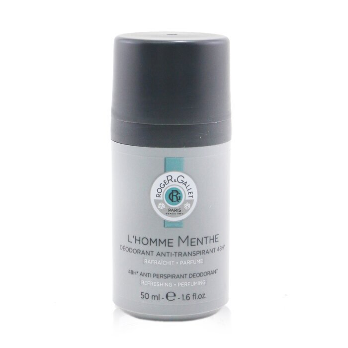 Roger & Gallet L'Homme Menthe 48H Anti Perspirant Deodorant Roll On 50ml/1.6oz
