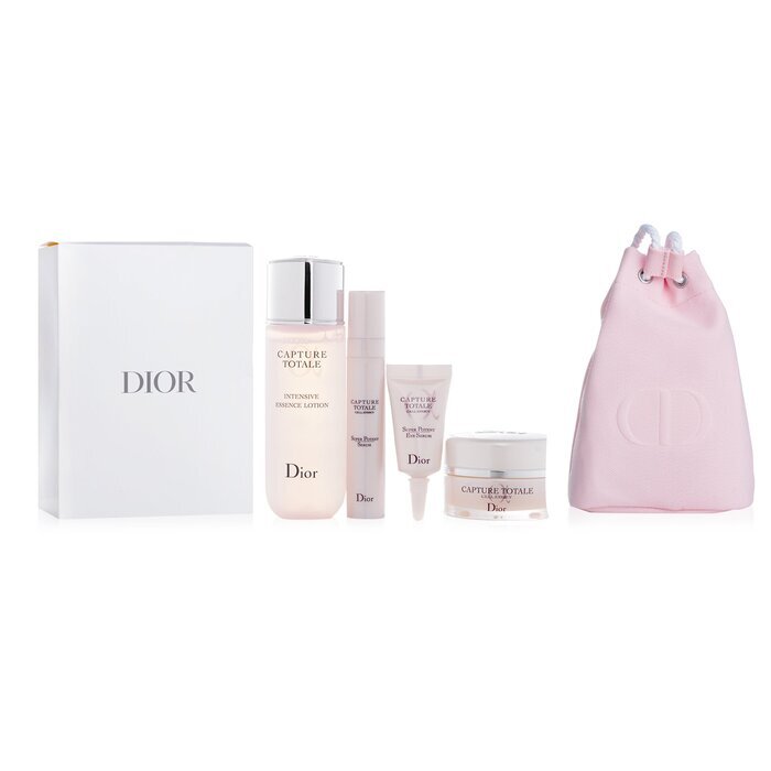 Christian Dior Capture Totale Skincare Set 4pcs+1bag