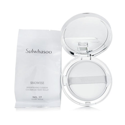 Sulwhasoo Snowise Brightening Cushion SPF50 With Extra Refill  - # No.17 Ivory Beige 2x14g/0.98oz