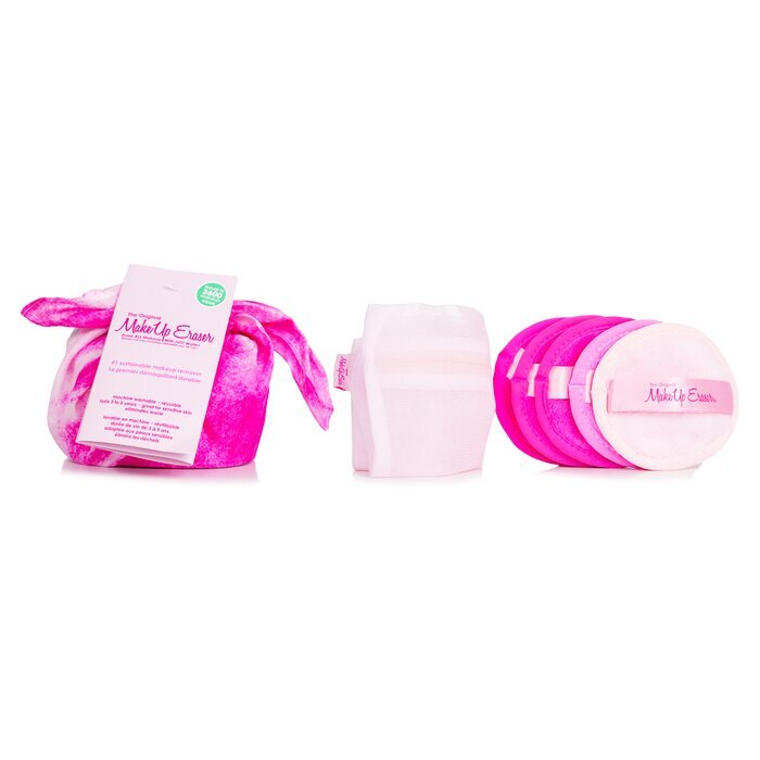 Perfect Pigment 5 Day Set (5x Mini MakeUp Eraser Cloth + 1x Hair Scarf + 1x Bag) 6pcs+1bag