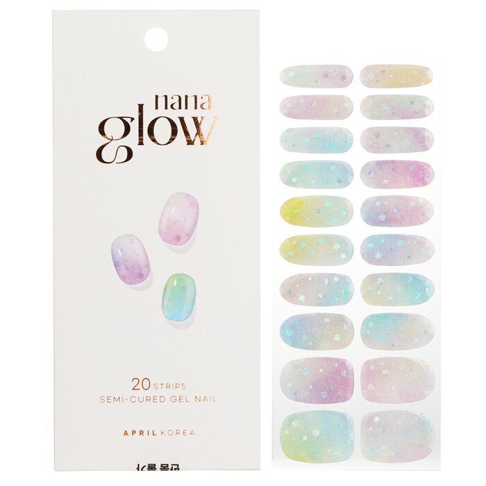 April Korea Nanaglow Nail Sticker - # GN05 20pcs