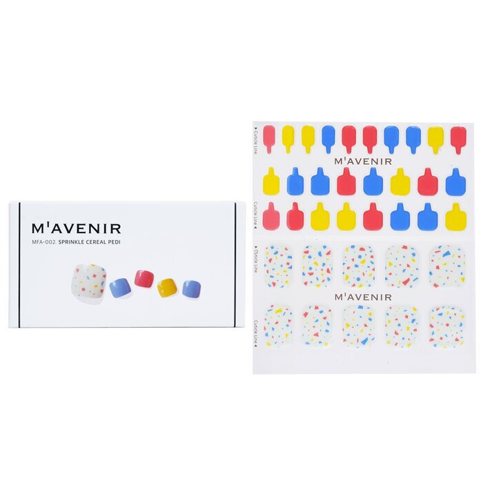 Mavenir Nail Sticker - # Sprinkle Cereal Pedi 36pcs