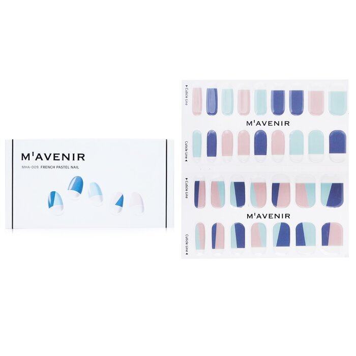 Mavenir Nail Sticker - # French Pastel Nail 32pcs