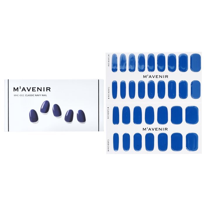 Mavenir Nail Sticker - # Classic Navy Nail 32pcs