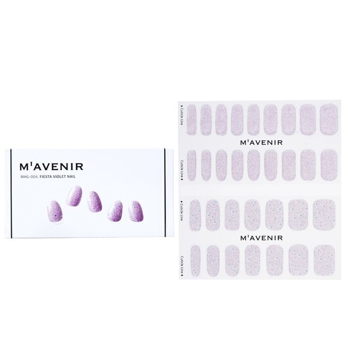 Mavenir Nail Sticker - # Fiesta Violet Nail 32pcs