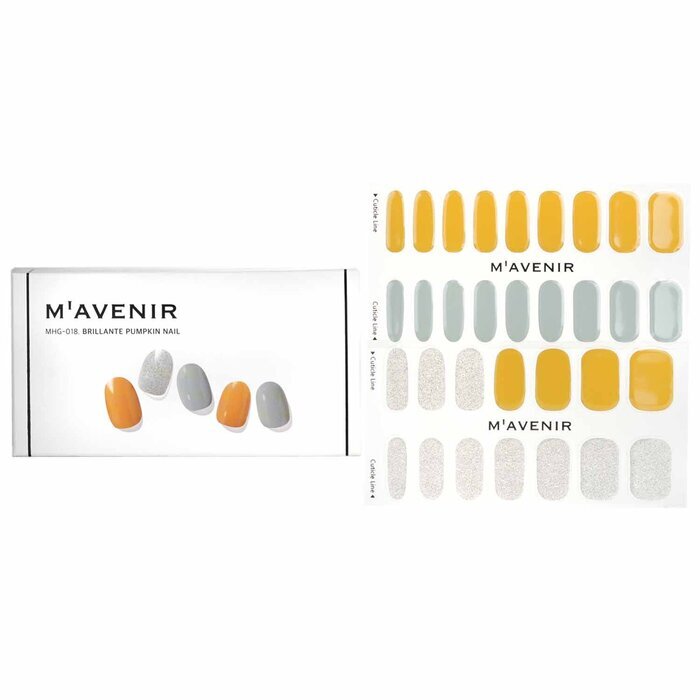 Mavenir Nail Sticker - # Brillante Pumpkin Nail 32pcs