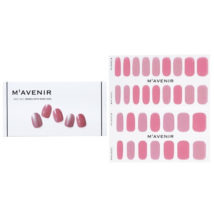 Mavenir Nail Sticker - # Orora With Rose Nail 32pcs