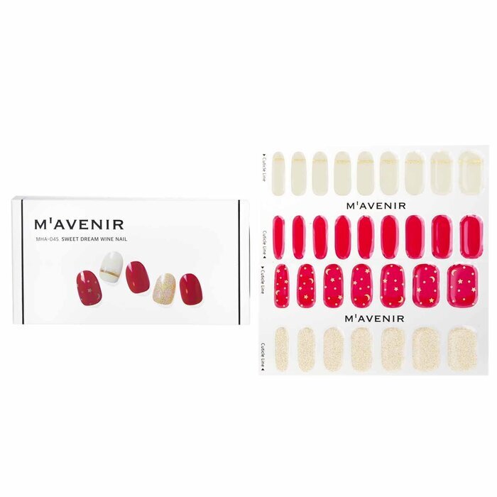 Mavenir Nail Sticker - # Sweet Dream Wine Nail 32pcs