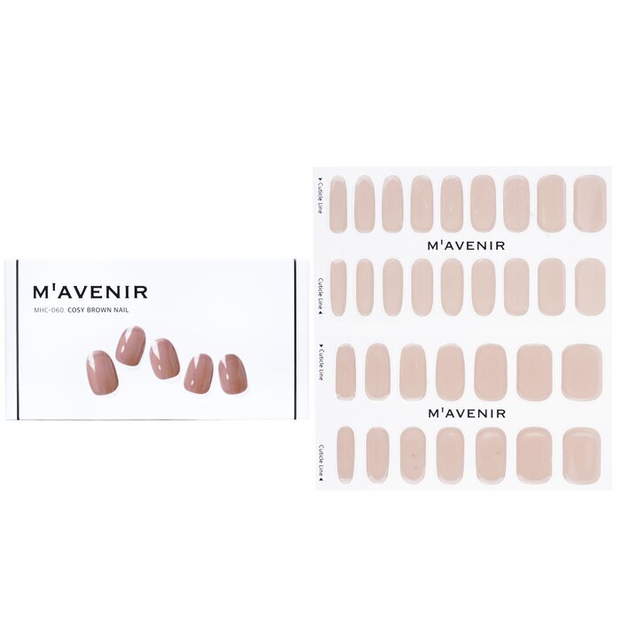 Mavenir Nail Sticker - # Cosy Brown Nail 32pcs