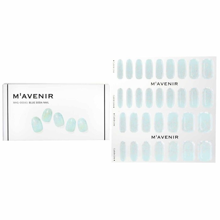 Mavenir Nail Sticker - # Blue Soda Nail 32pcs