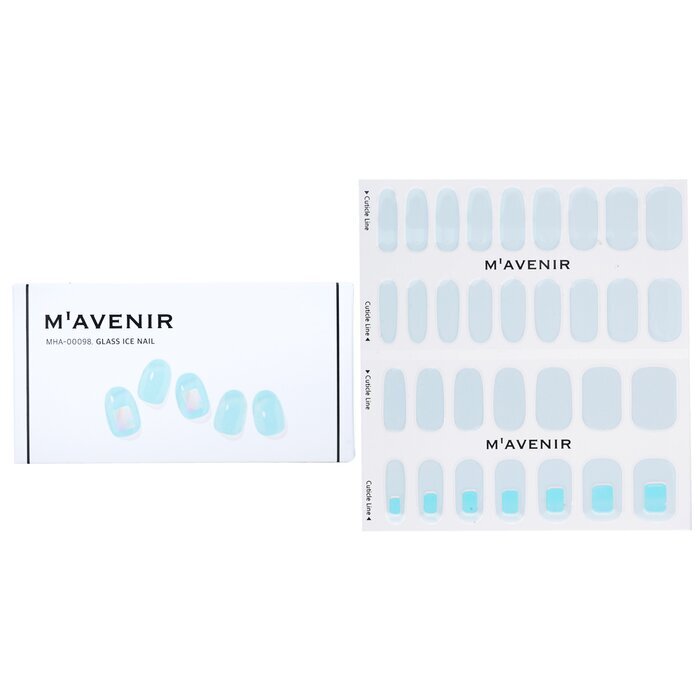 Mavenir Nail Sticker - # Glass Ice Nail 32pcs