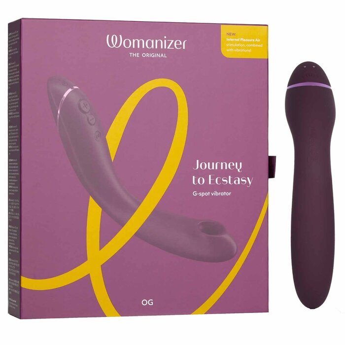 WOMANIZER OG G Spot Stimulator - # Dark Aubergine 1pc