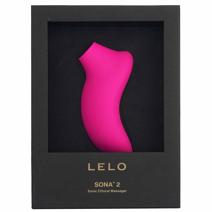 LELO Sona 2 Sonic Clitoral Massager - # Cerise 1pc