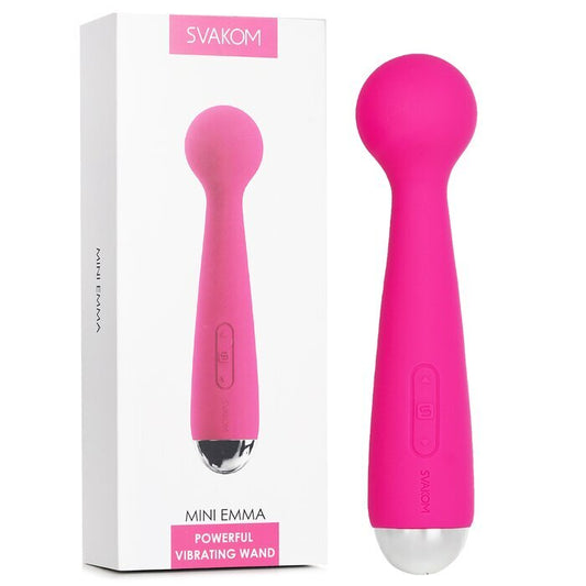 SVAKOM Mini Emma Wand Vibrator - # Plum Red 1pc