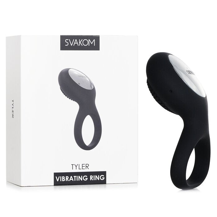 SVAKOM Tyler Vibrating Delay Ring - # Black 1pc