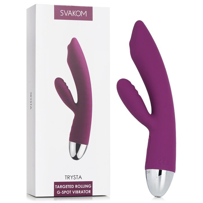 SVAKOM Trysta G-spot Massager Vibrator - # Violet 1pc