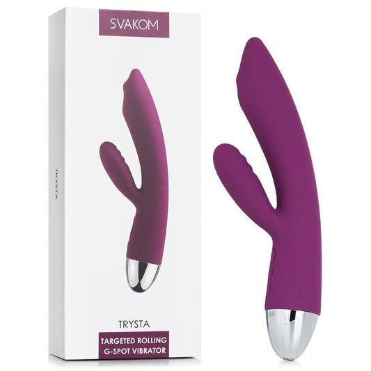 SVAKOM Trysta G-spot Massager Vibrator - # Violet 1pc