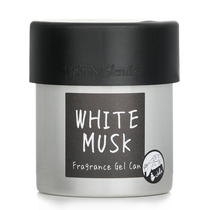 John's Blend Fragrance Gel Can - White Musk 85g