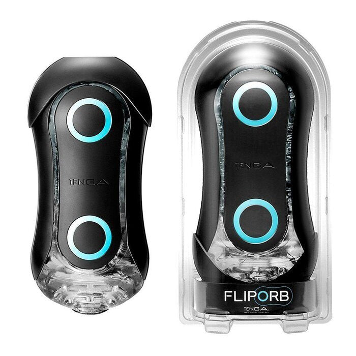 TENGA Flip Orb Strong Wave Rotip Aircraft Cup - # Blue Rush 1pc
