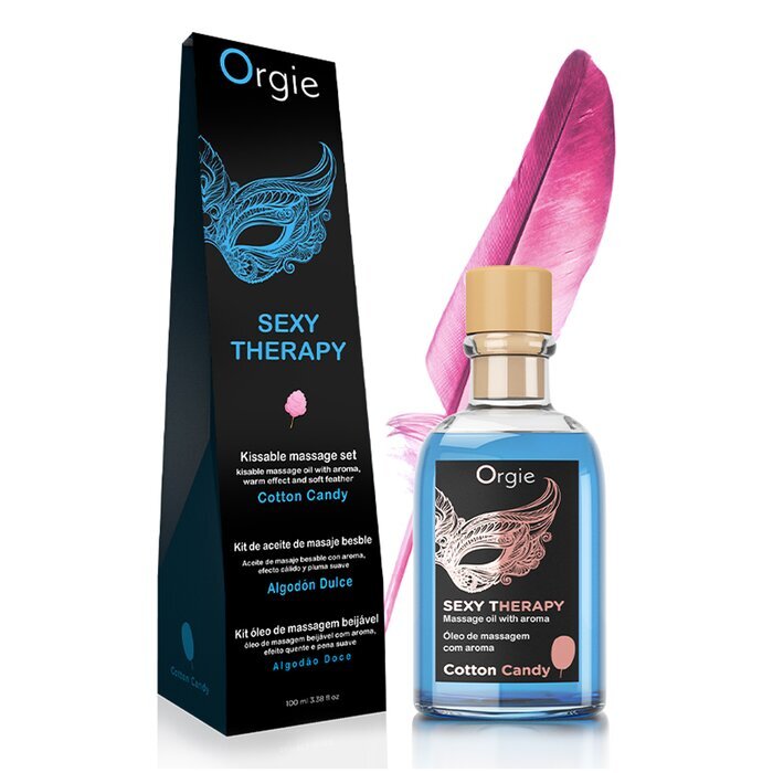 ORGIE Lips Massage Kit  Cotton Candy Kissable Massage Oil 100ml/3.38oz