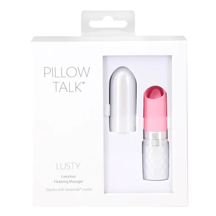 PILLOW TALK Lusty Lipstick Vibrator - # Pink 1pc