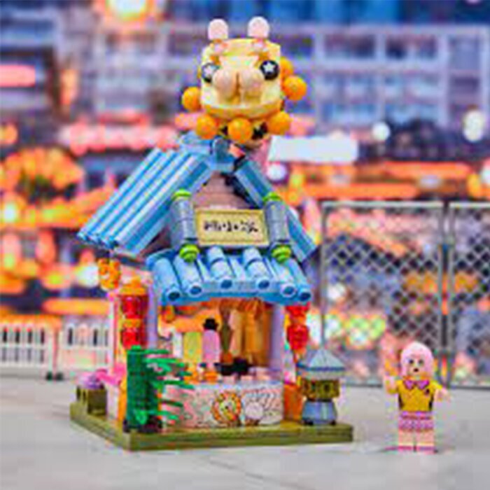 Pantasy Food Street Series - Classical Ice Cream Shop 26.5*20*6cm