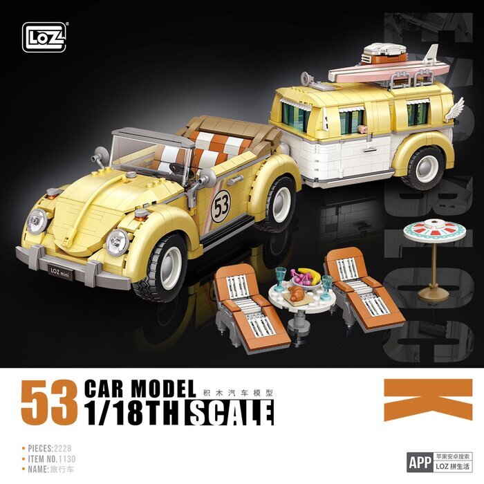 LOZ Creator - Station Wagon 40 x 28 x 9.5cm