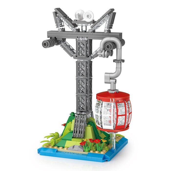 LOZ Creator - Ocean Park Cable Car 20 x 15 x 8cm