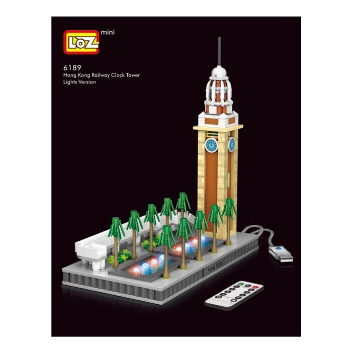 LOZ Creator - Hong Kong Clock Tower 40 x 28 x 6cm