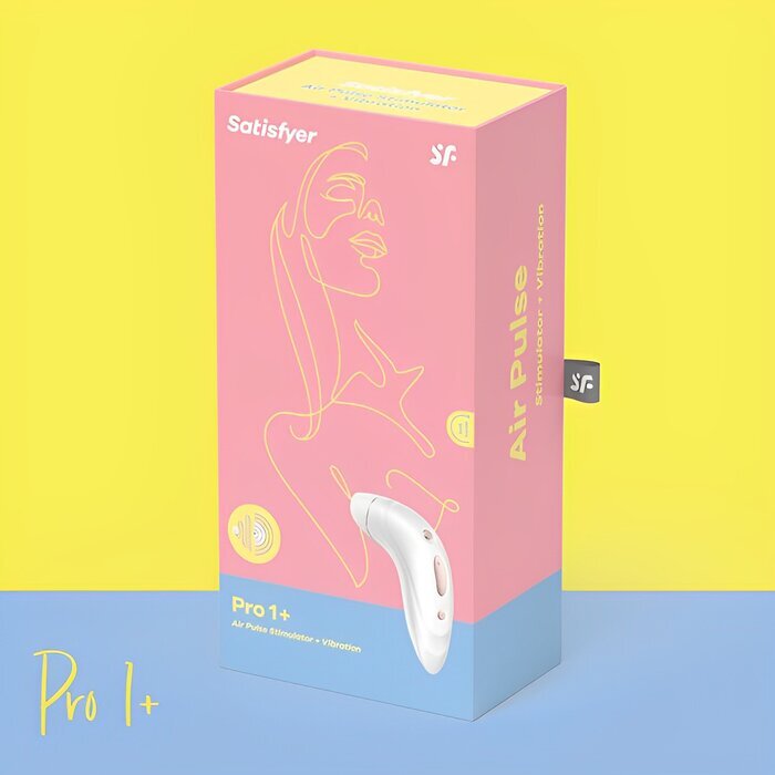 Satisfyer Pro 1 Plus Vibration Clitoris Stimulator - # Rose Gold 1pc