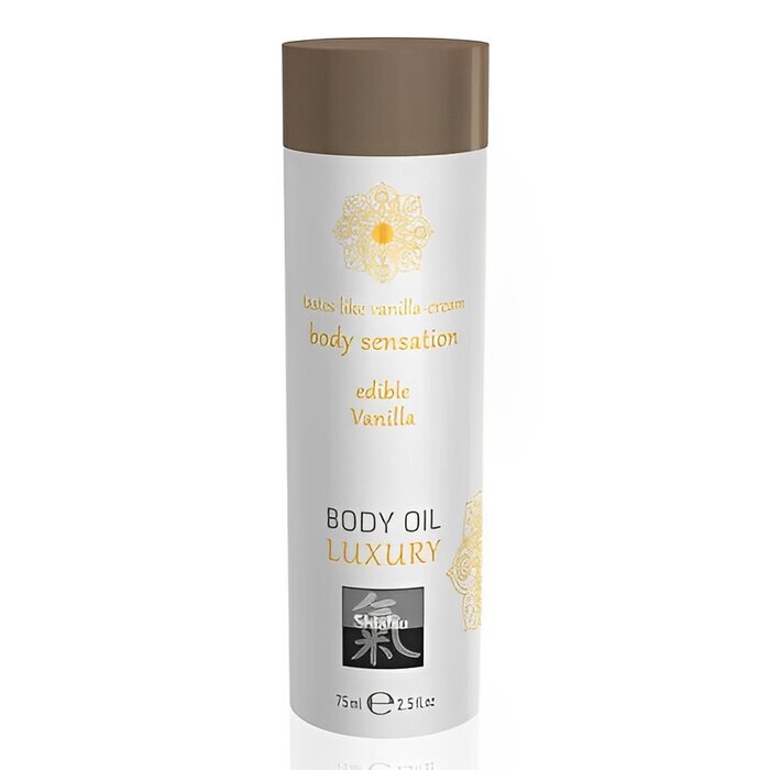 SHIATSU Luxury Body Oil Edible - Vanilla 75ml / 2.5oz