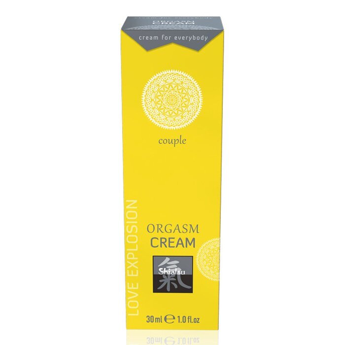 SHIATSU Couples Sensitive Orgasm Cream 30ml /1oz