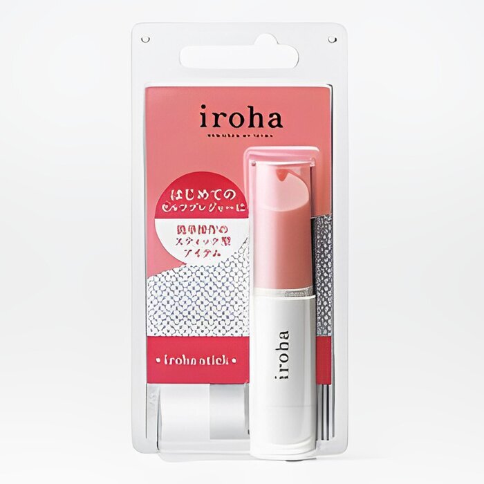 Iroha Stick Vibrator - # Pink x White 1pc