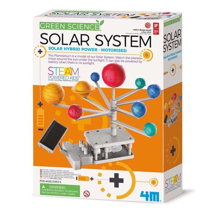 4M Green Science/Solar System 38x28x22mm