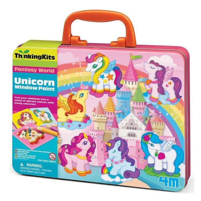 4M Thinking Kits/Unicorn Window Paints 25x20x21mm