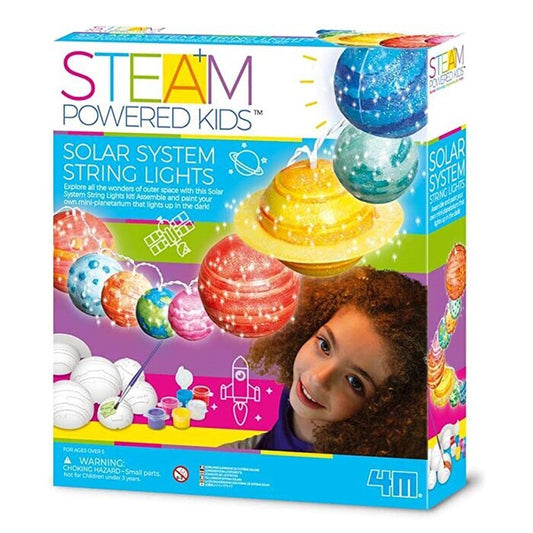 4M STEAM Powered Kids/Solar System String Lights 35x28x25mm