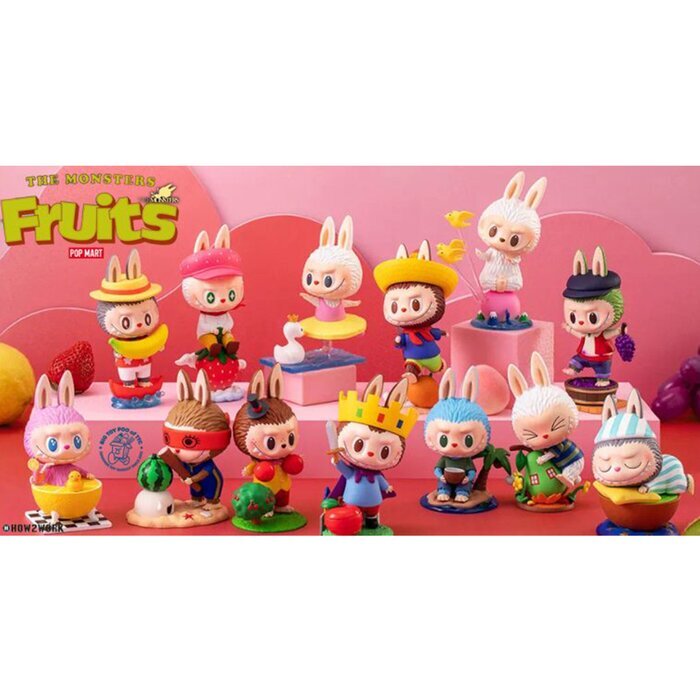 Popmart The Monsters  Fruits Series (Individual Blind Boxes) 6 x 6 x 10cm