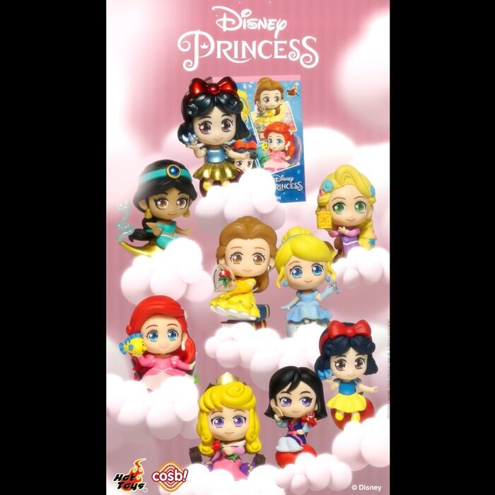 Hot Toy Princess Cosbi Collection (Individual Blind Boxes) 7 x 7 x 10cm