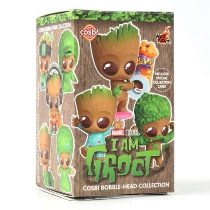 Hot Toy I Am Groot - I Am Groot Cosbi Bobble-Head Collection (Individual Blind Boxes) 6 x 6 x 10cm