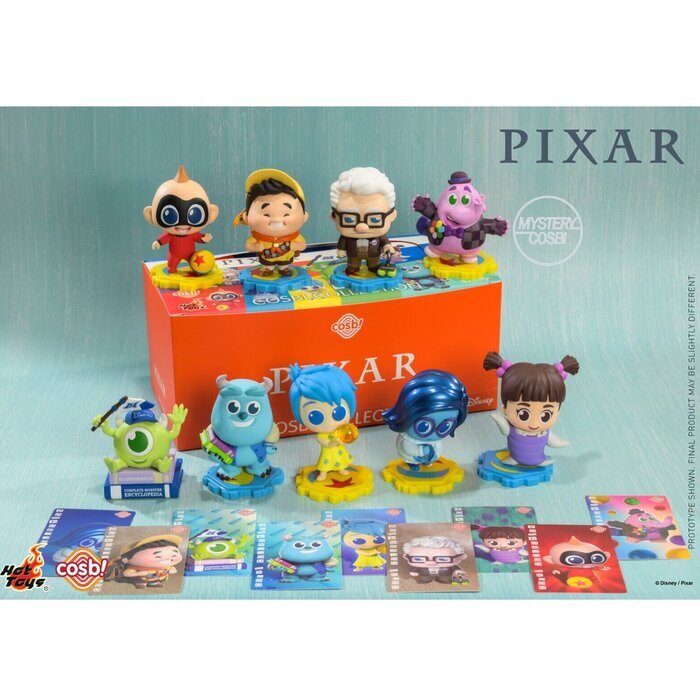 Hot Toys Pixar Cosbi Collection (Case of 8 Blind Boxes) 29x22x12cm