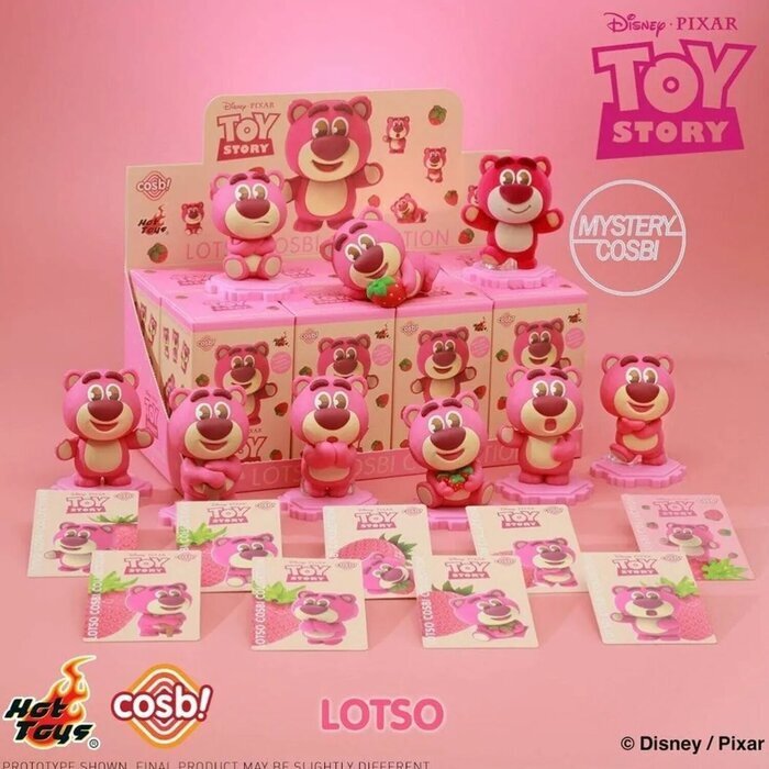 Hot Toys Lotso Cosbi Collection (Case of 8 Blind Boxes) 29x22x12cm