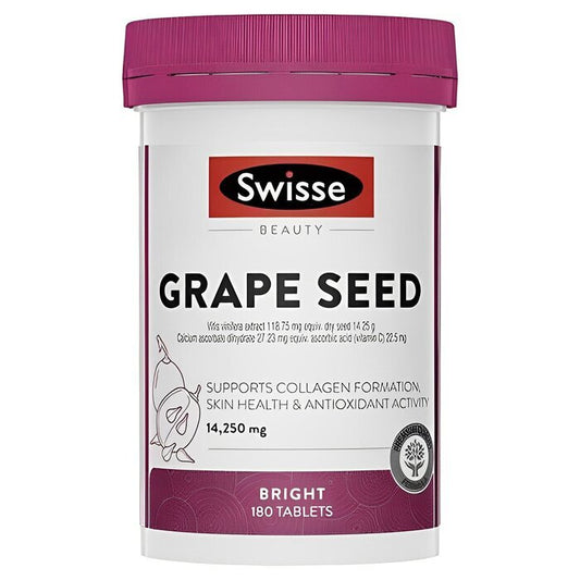Swisse Grape Seed Extract - 180 Capsules 180pcs/box