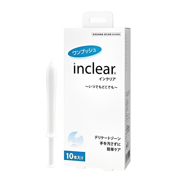 INClear Women's Private Part Care Cleansing Gel Probiotic Lactic Acid Bacteria Care Gel - 10 Pack 10pcs/box