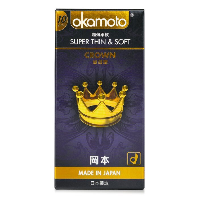 Okamoto Crown Condom 10pcs 10pcs/box