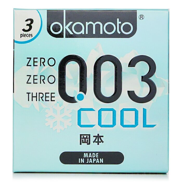 Okamoto 0.03 Cool Condom 3pcs 3pcs/box